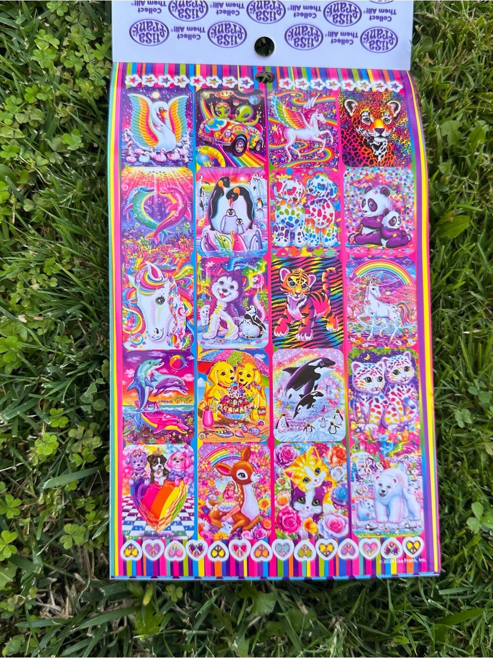 Lisa Frank 600+ autocollants Rainbow Sticker Pack - Picture 6 of 9